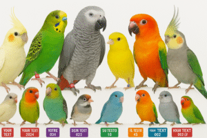 Bagues- Perruches- Inséparable- Calopsites